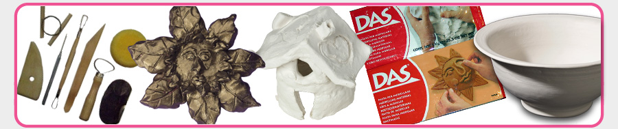 Airdry Clay, Fired Clay and Sculptors Clay image